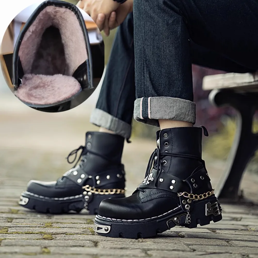 Men's Fashion Genuine Leather  - đánh giá và giá Motorcycle Chain