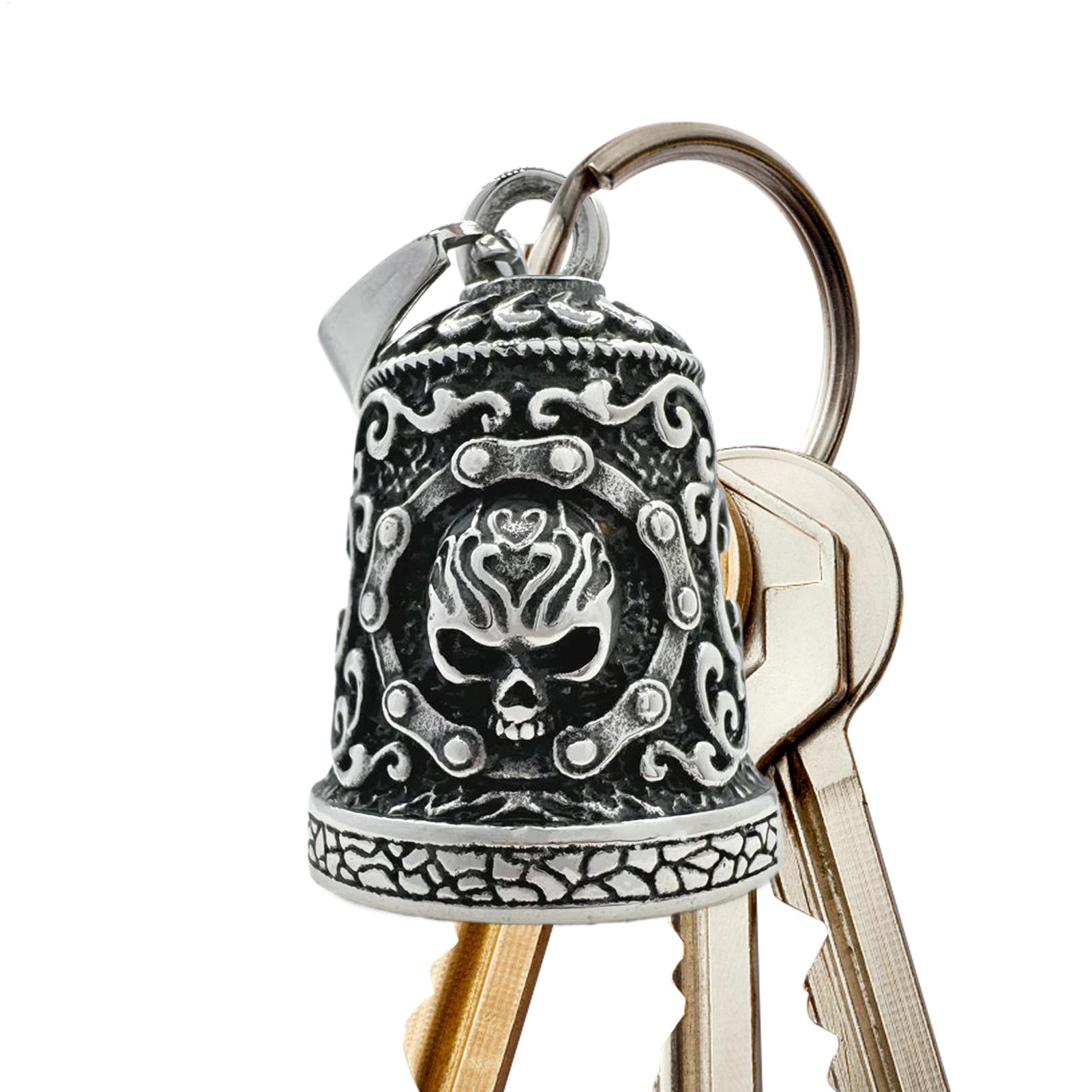 Skull Bell Charm Motorcycle Be - đánh giá và giá Motorcycle Chain