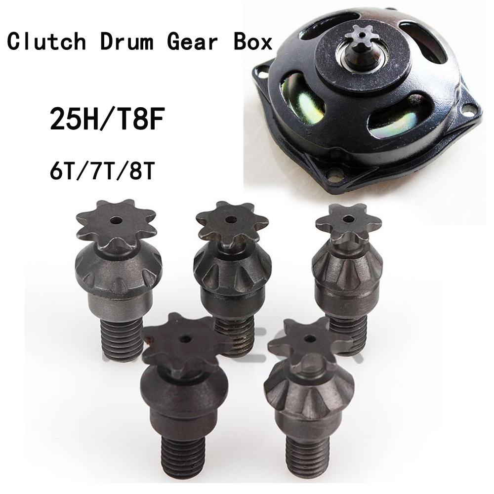 25H T8F 6/7/8 Teeth Clutch Dru - đánh giá và giá Chain Sprocket Set