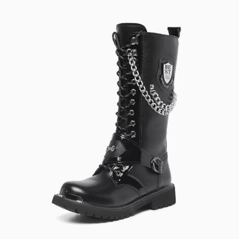 Luxury Men Motorcycle Boots Mi - đánh giá và giá Motorcycle Chain