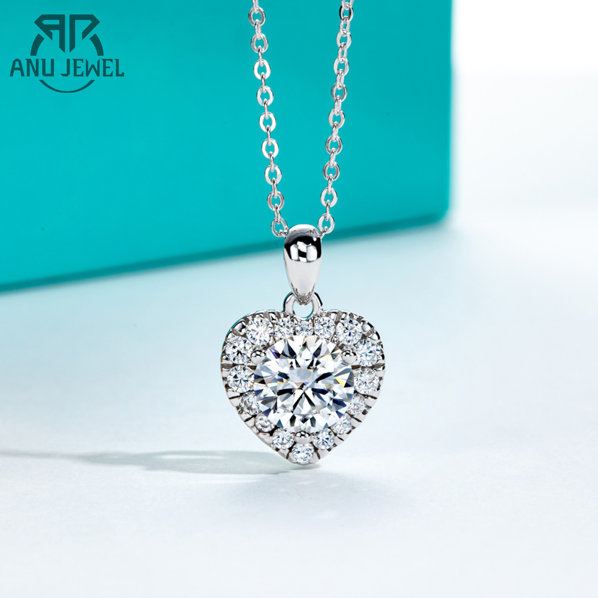 AnuJewel 2ct D Color  Moissani - đánh giá và giá Ansi Chain